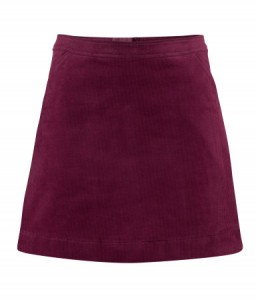 Burgundy Skirt