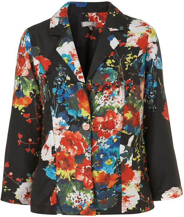 Floral Blazer