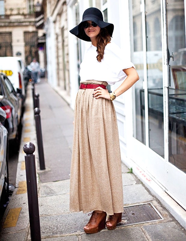 Fall Maxi Skirt 2024 www.gemologytidbits