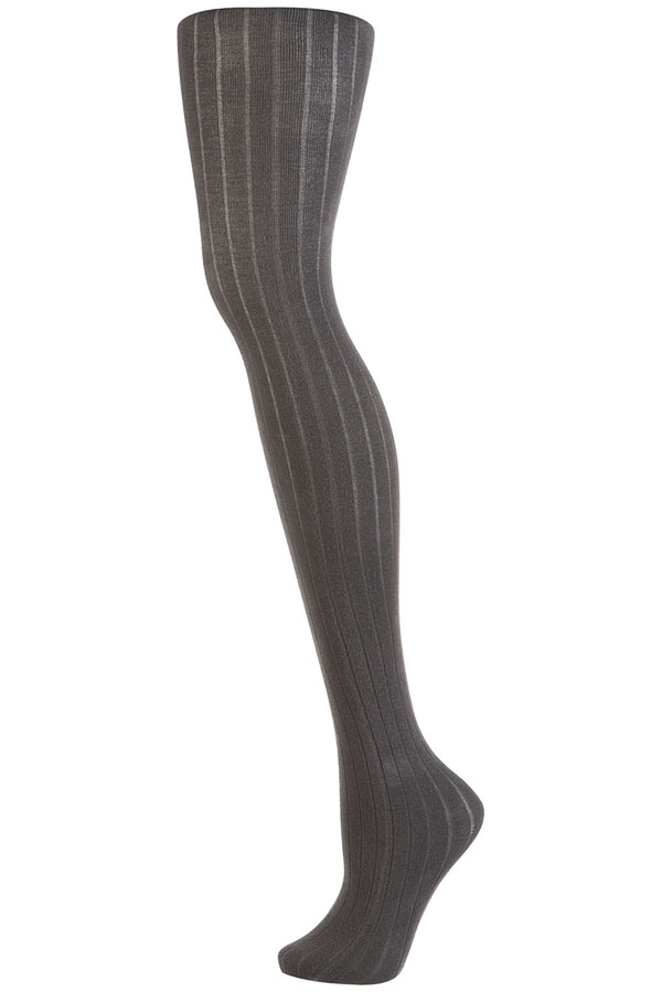 Wool Ribbed Tights