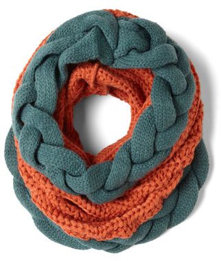 Colourful Braided Scarf