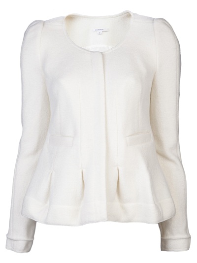 Carven Boiled Peplum Jacket