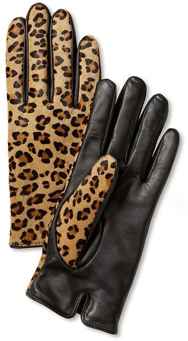 Leopard Gloves