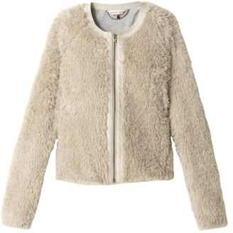 Fur Bomber Jacket