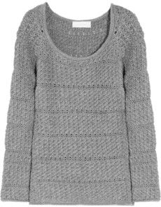 Open Knit Cashmere Sweater