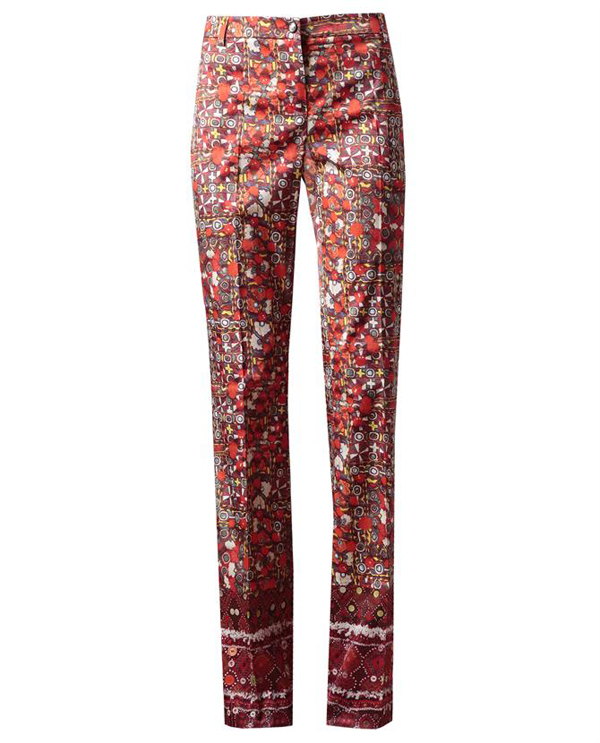 Scarf Print Pants