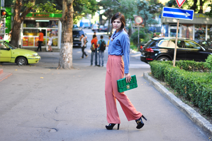 Wide-Legged Pants