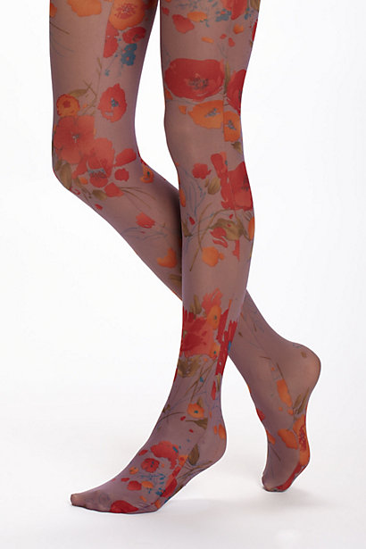 Poppy Printed Tight