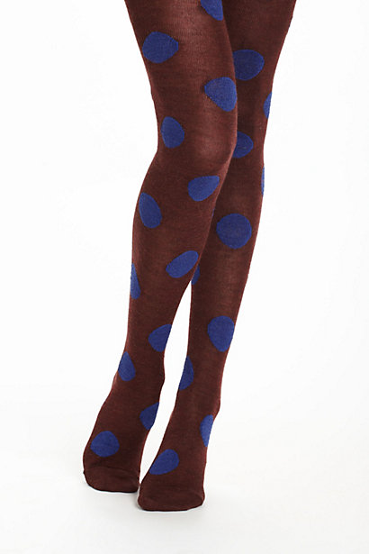 Boucle Spotted Tights