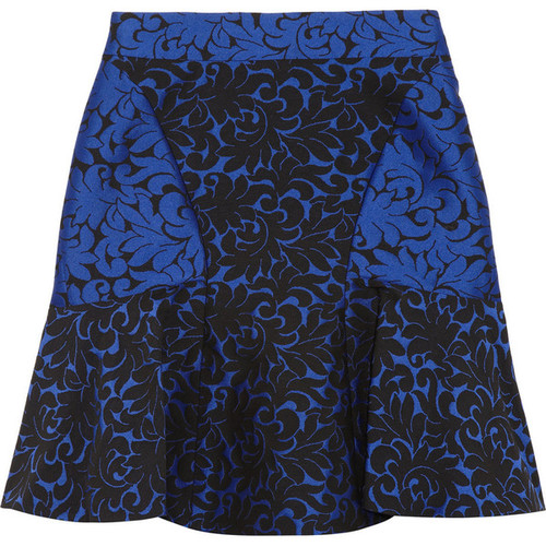 Brocade Flared Party Skirt