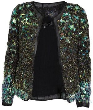 Embroidered Embellished Jacket