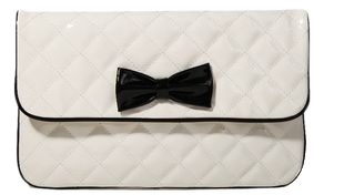 Quilted Bow Clutch