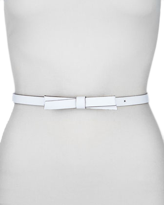 Kate Spade New York Leather Bow Belt