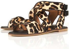 Leopard Print Sandals