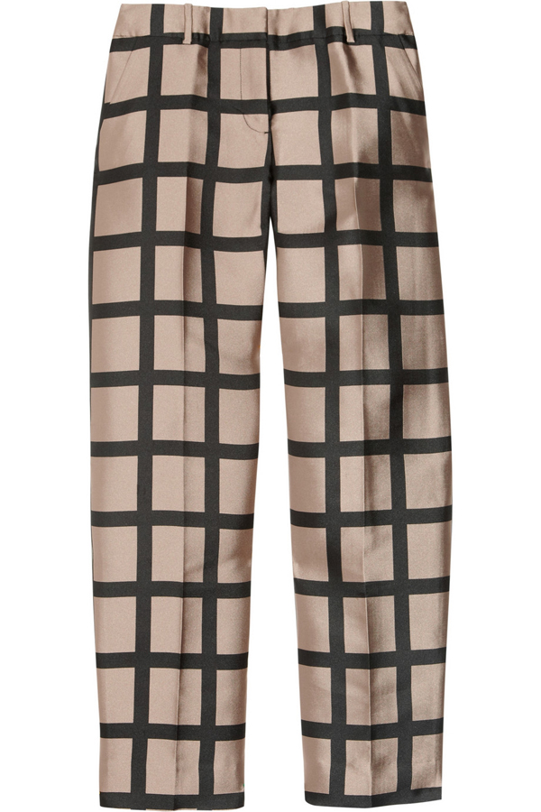 Checkered Pants