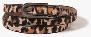 Leopard Print Belt