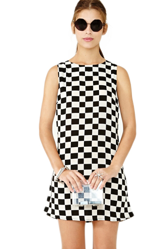 Checkered Dress