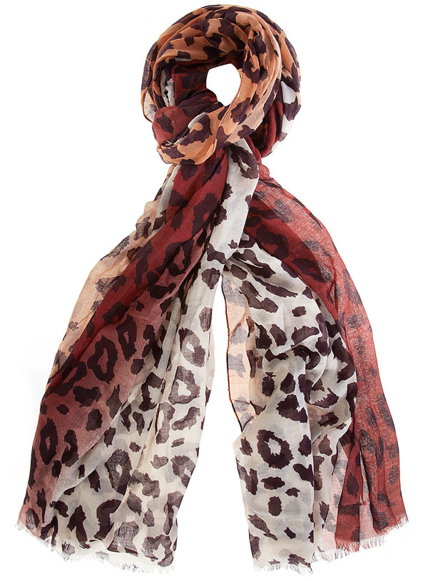 Leopard Print Scarf