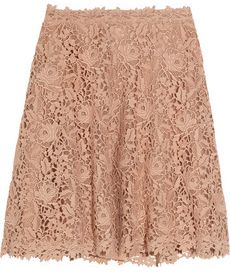 Flared Lace Skirt