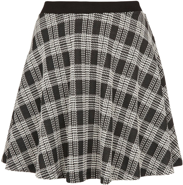 Full Checkered Skirt