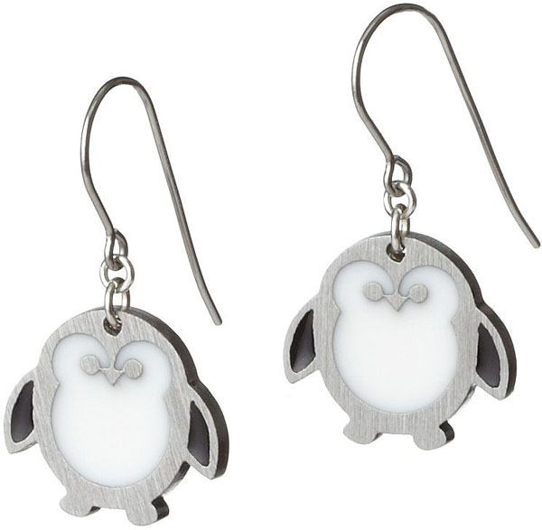 Penguin Earrings