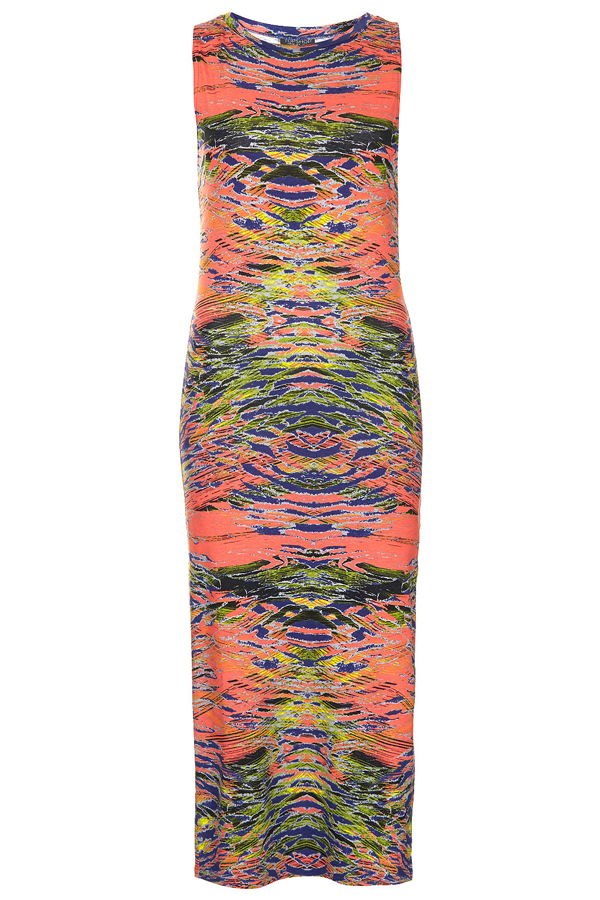 Printed Tank Midi Dress