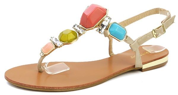 MMC Bamboo Bloom Color Stone Sandals