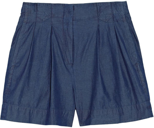 Chambray Shorts