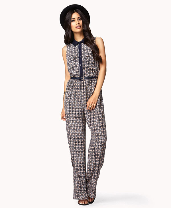 Ornate Printed Jumpsuit