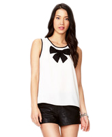 Georgette Bow Top