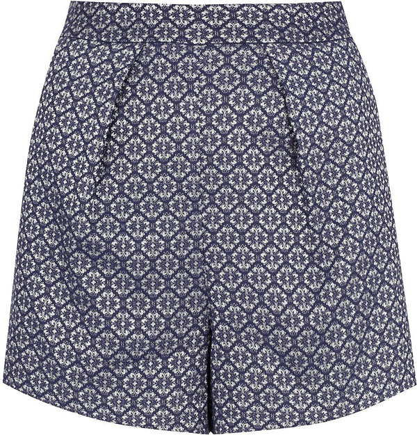 Geometric Printed Shorts