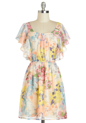 Floaty Floral Dress