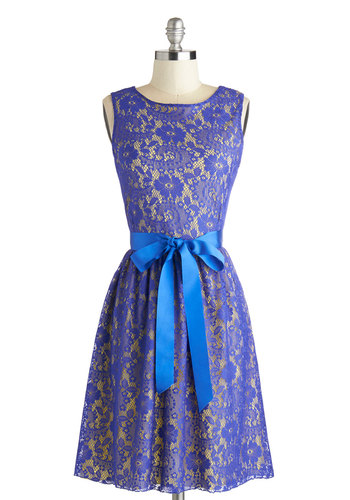 Looking like a Million Dress in Blue Iris