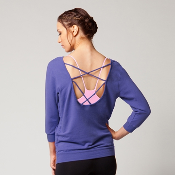 Sadie Scoop Back Pullover