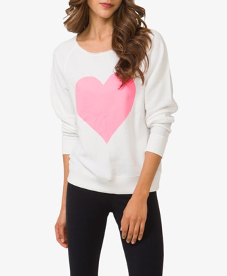 Jumbo Heart PJ Pullover