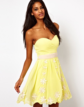 The Strapless Dress…