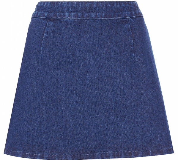 A-Line Denim Skirt