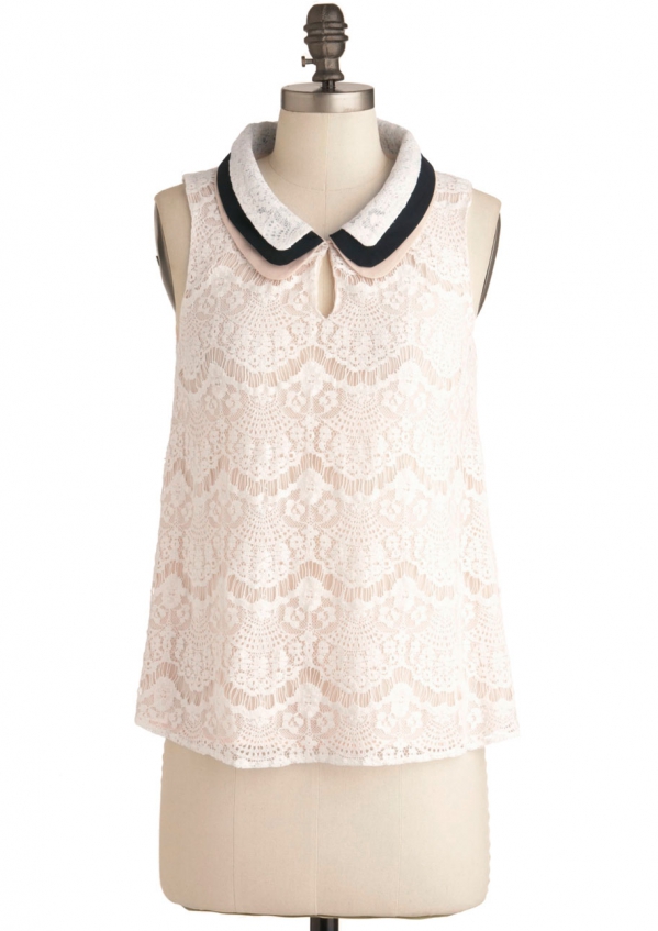 Modcloth – Lace Share Top