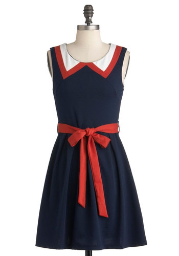 “Red, White and Cute” Dress