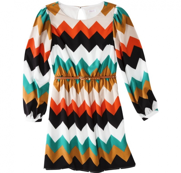 Bold Chevron Dress