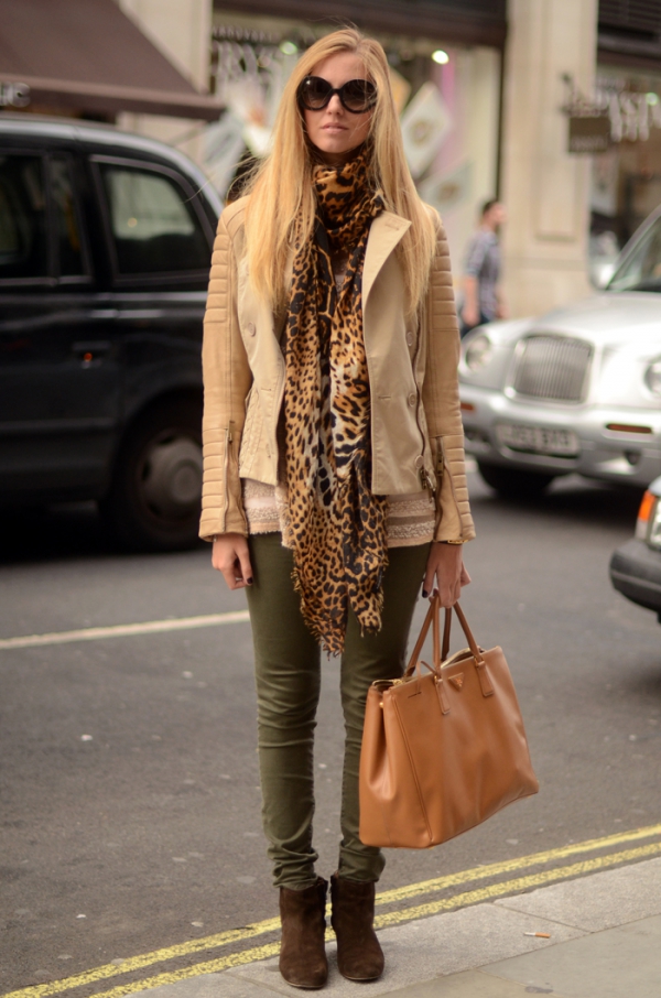 Olive Green Jeans