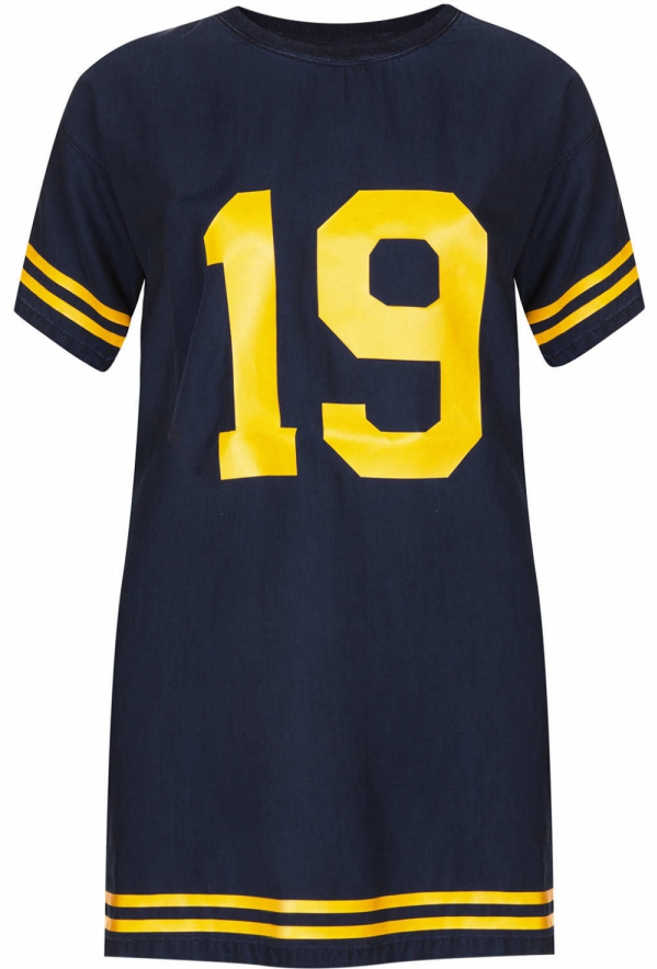 Varsity Shirt Dress