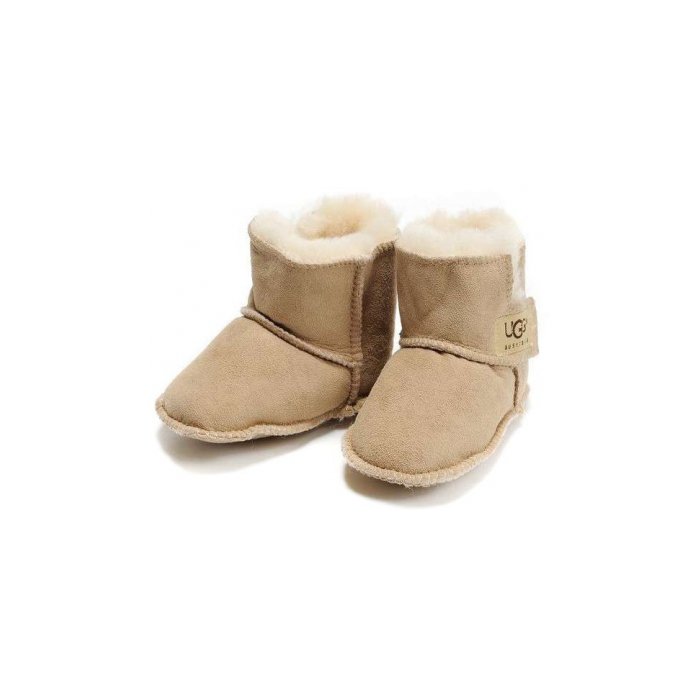 Ugg Australia Baby Erin Sand Sheepskin Booties