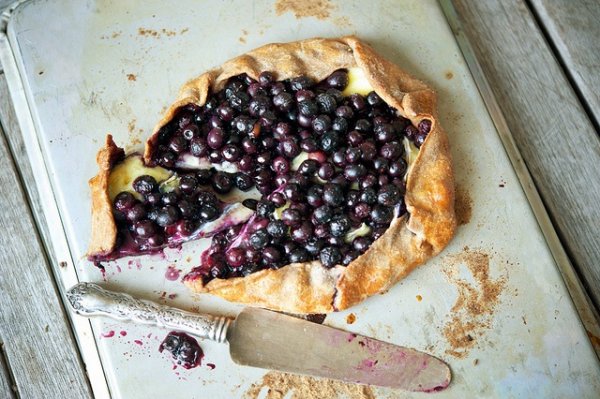 Blueberry Brie Galette