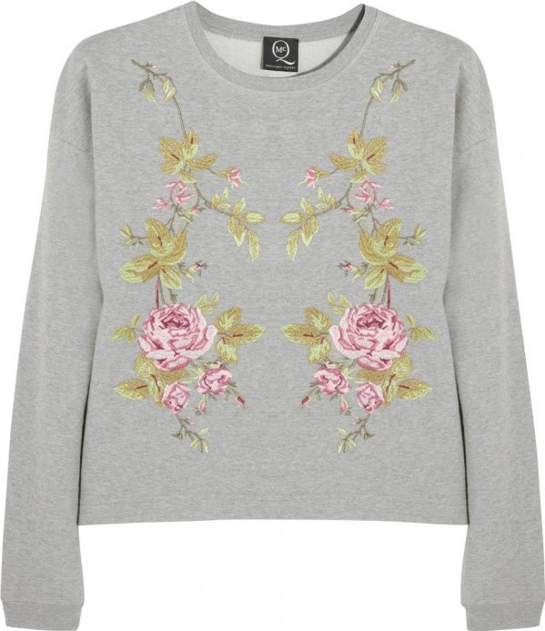 McQ Alexander McQueen Floral Sweatshirt