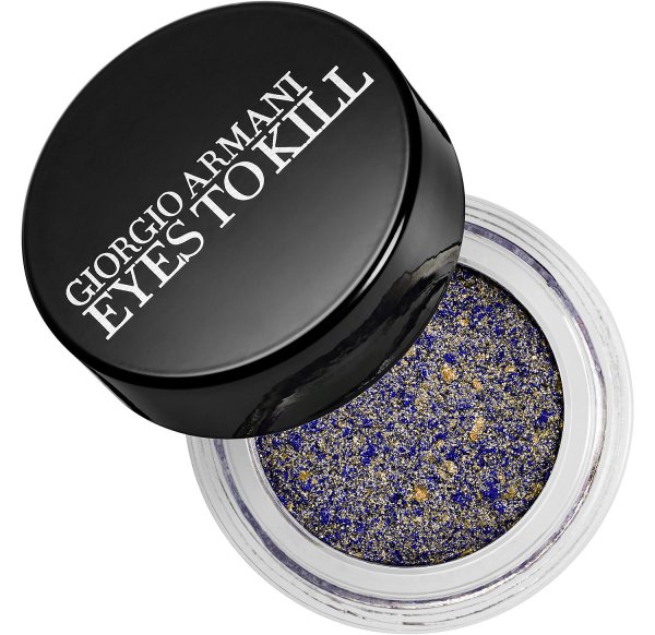 Giorgio Armani Eyes to Kill Silk Eye Shadow in Blast of Blue