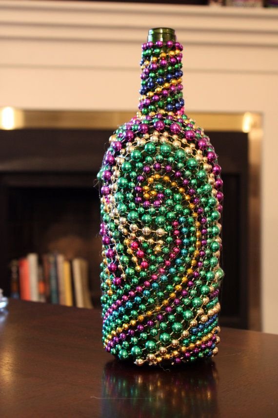 Bead Wine Bottle