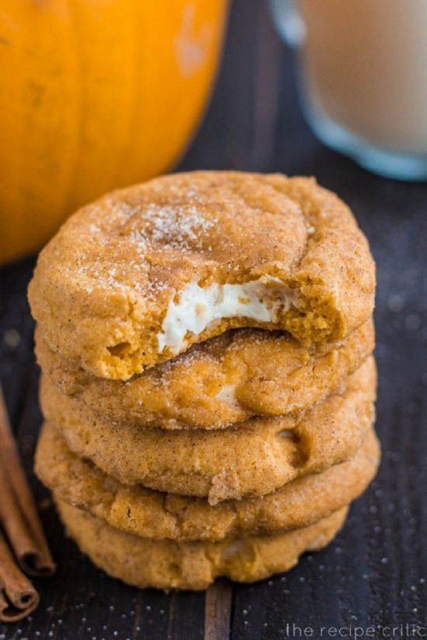 Pumpkin Cheesecake Snickerdoodles