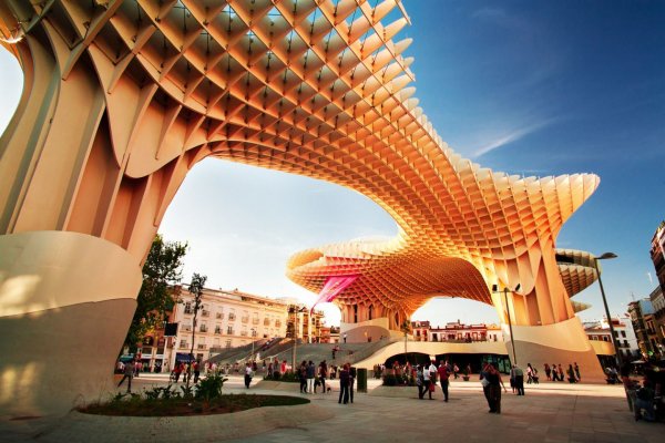 Metropol Parasol at Setas De Sevilla, Spain