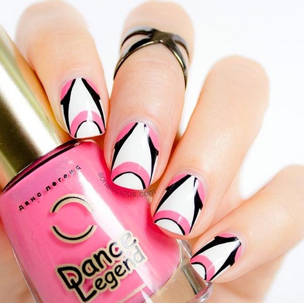 nail, finger, pink, nail care, manicure,